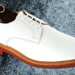 White Bucks Shoes Men - Etsy