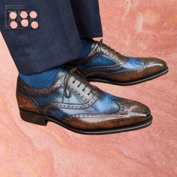 princess polly baby blue dress Allen Edmonds Strand Cap-toe Oxford Dress Shoe with Combination Tap Sole  Walnut Brown main image 0