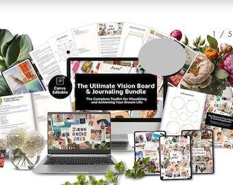 Zestaw Ultimate Vision Board & Journaling