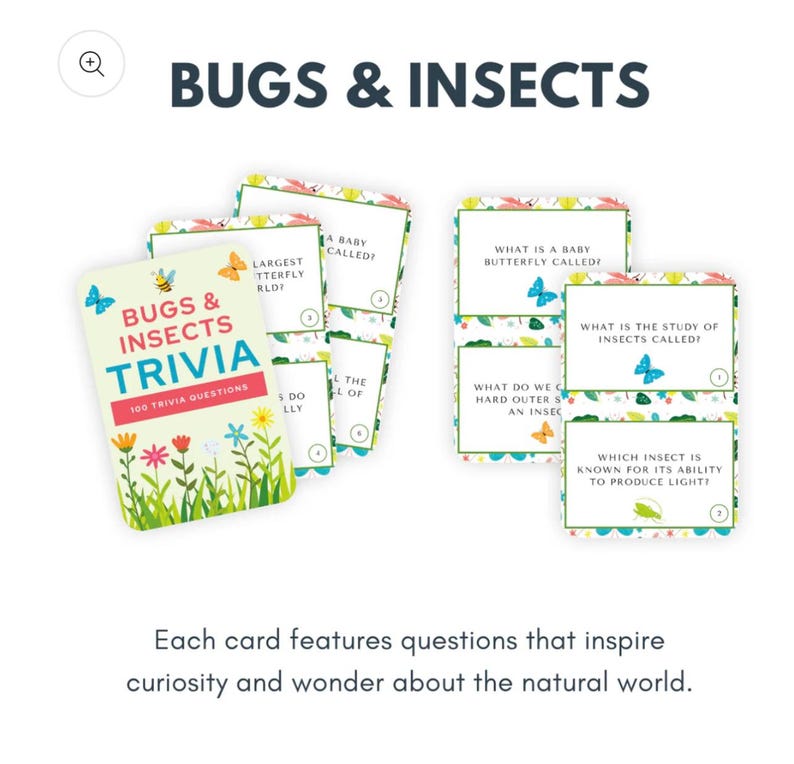 Trivia In Insect The Ultimate Trivia Card Collection | 80's Pop Culture | Animal Trivia ...