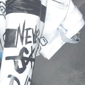 lil peep never say die jacket