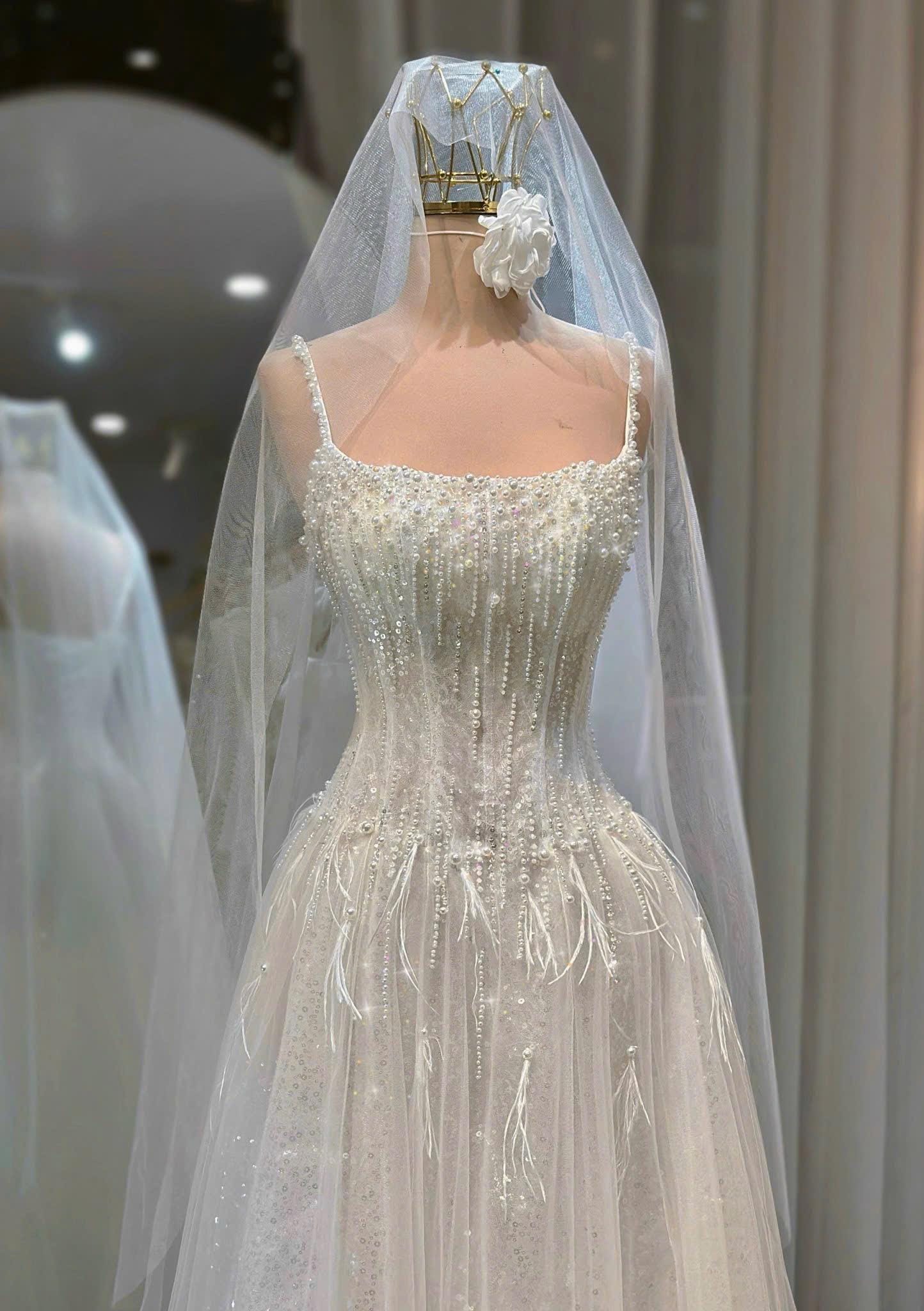 Vestido de novia de perlas - Etsy México, image size:1444x2048