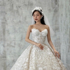 Kim Kassas Wedding Dress - Etsy Kim Kassas Wedding Dress - Etsy