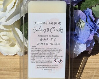 Mermaid Kisses & Bliss Stoppables Duftende Sojawachs Melt | Stark duftend | Vegan Freundlich | 50g Muschel
