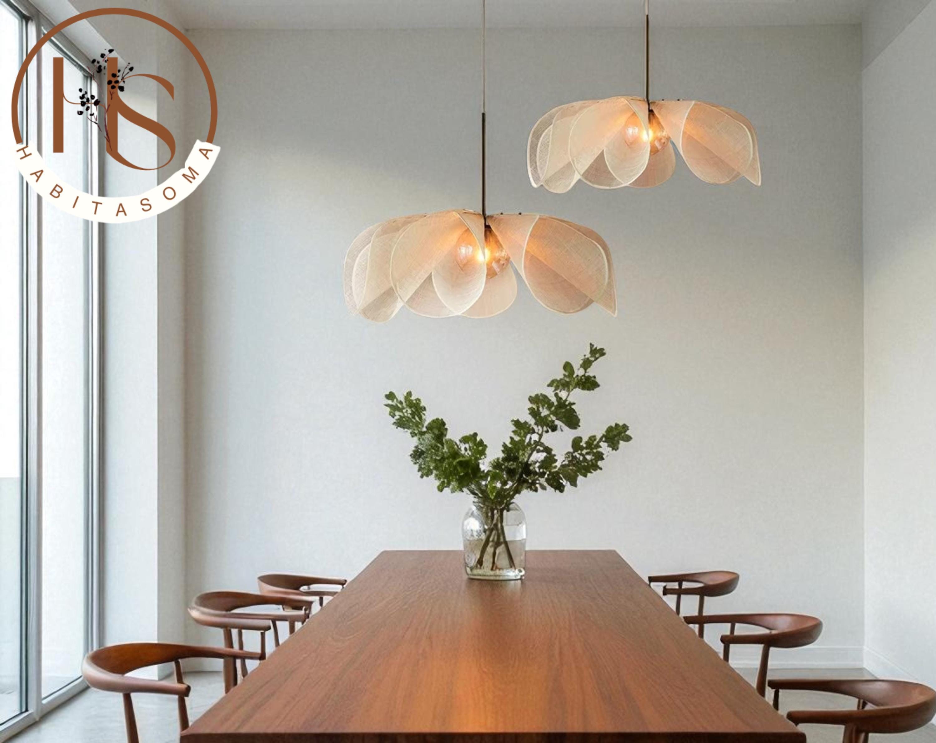 レ・クリント PLEATS　ペーパーシェード　インディゴブルー　北欧 Kori-Pendant-Light-with-Dune-