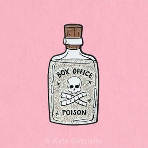 Box office poison classic film movie enamel lapel pin