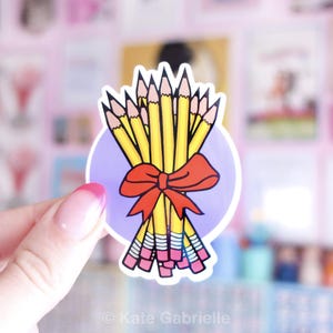 Bouquet of sharpened pencils You've Got Mail sticker