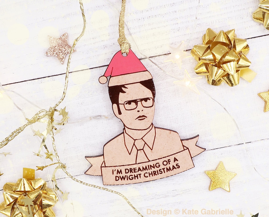 Dwight Schrute Christmas Ornament 