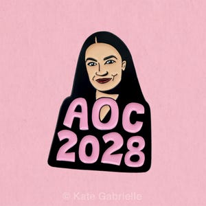 Pin de solapa esmaltado AOC 2028