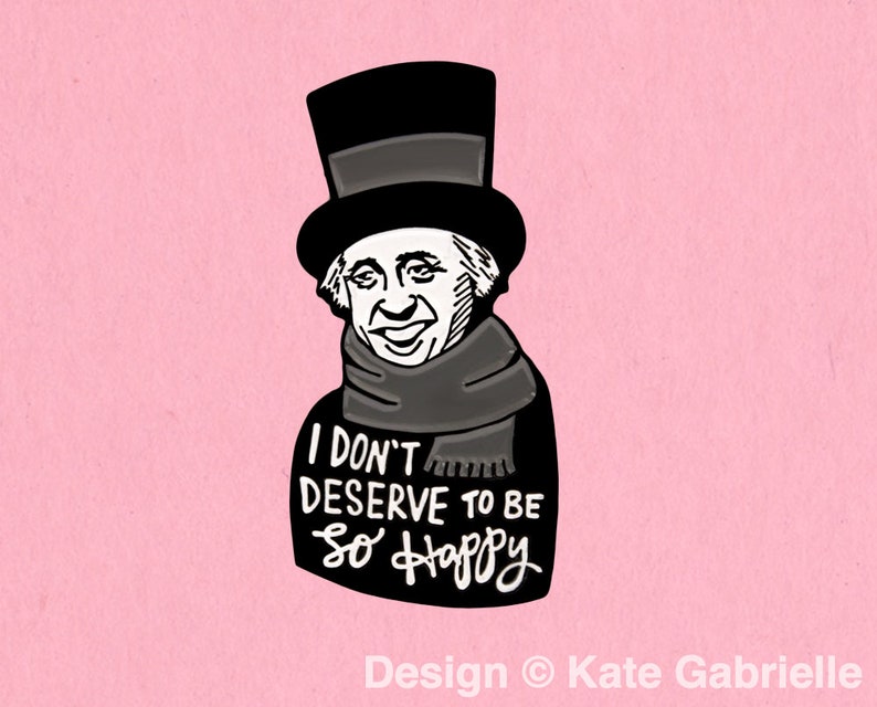 A Christmas Carol Scrooge enamel lapel pin Buy 3 Pins Get 1 Free with code PINSGALORE