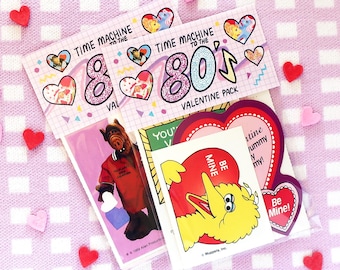 80s Valentine card assortment pack