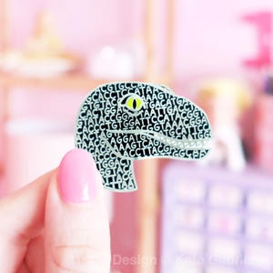 Dinosaurier DNA Jurassic Park Emaille Anstecknadel