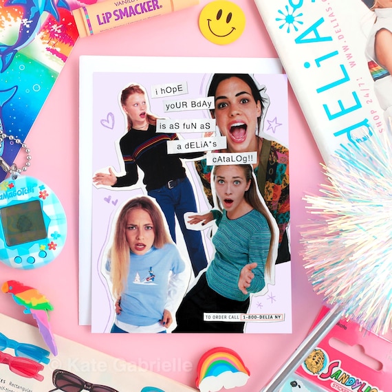 90s catalog nostalgia Birthday card