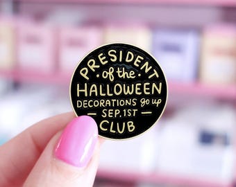 Halloween Dekorationen Emaille Anstecknadel