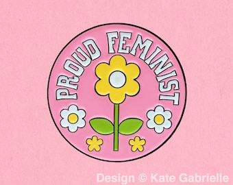 The Future is Female Feminist Enamel Lapel Pin / Buy 3 Pins | Etsy
