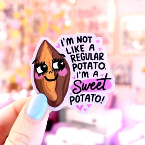 Pegatina de batata / Compra 3 pegatinas y llévate 1 gratis con el código FIDDLESTICKS
