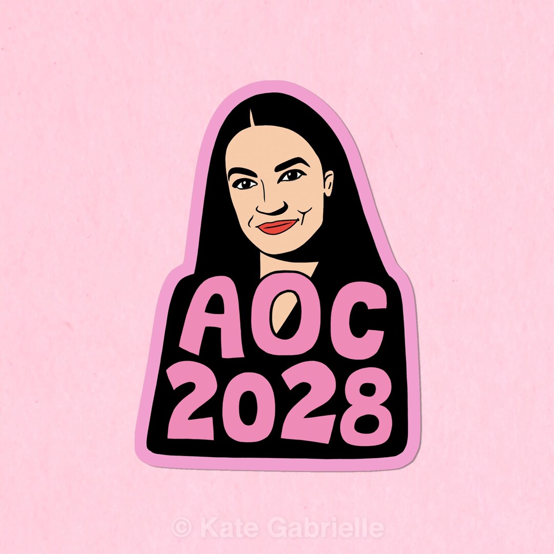 AOC 2028 Sticker - Etsy