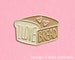 I love bread enamel lapel pin / Buy 3 Pins Get 1 Free with code PINSGALORE 