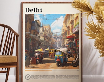 Delhi Travel Print - India, Delhi Poster, India Poster, Travel Wall Art, India Print, New Delhi, New Delhi poster, India Gate Poster, India