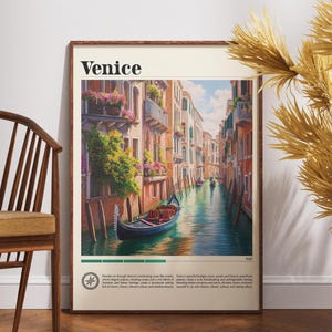 Stampa di viaggio di Venezia - Italia, Poster di Venezia, Poster dell&#39;Italia, Arte murale di viaggio, Stampa dell&#39;Italia, poster, Italia, Europa, Arte di Venezia, Arte murale dell&#39;Italia