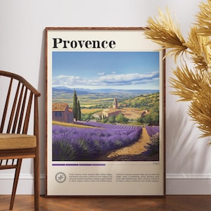 Provence Travel Print - Frankreich, Provence Poster, Frankreich Poster, Reise Wandkunst, Frankreich Print, Poster, Frankreich, Europa, Provence, Wandkunst