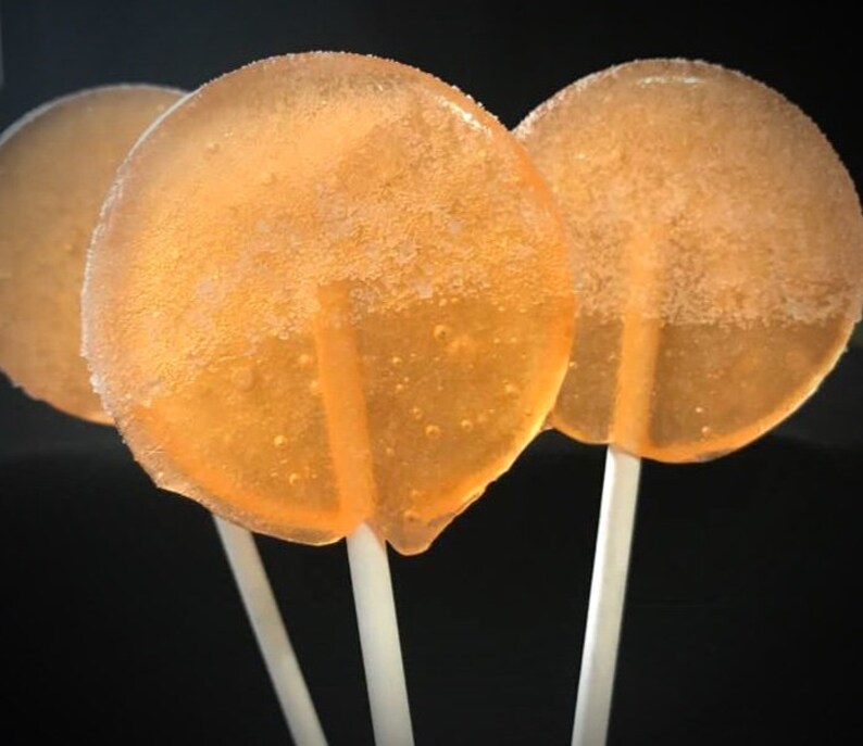 Vanilla Cantaloupe Lollipops sweet refreshing.... fun. : | Etsy