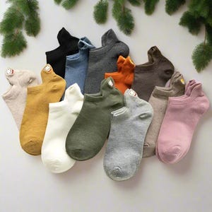 Embroidered Animal Socks, Cute Socks, Fox Socks, Bear Socks, Cat Socks, Kitty Socks, Funny Socks, Pet Socks, Animal Gift, Women Socks, Cute
