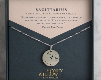 Constellation Necklace for Friend | Zodiac Jewellery | Birthday Gift