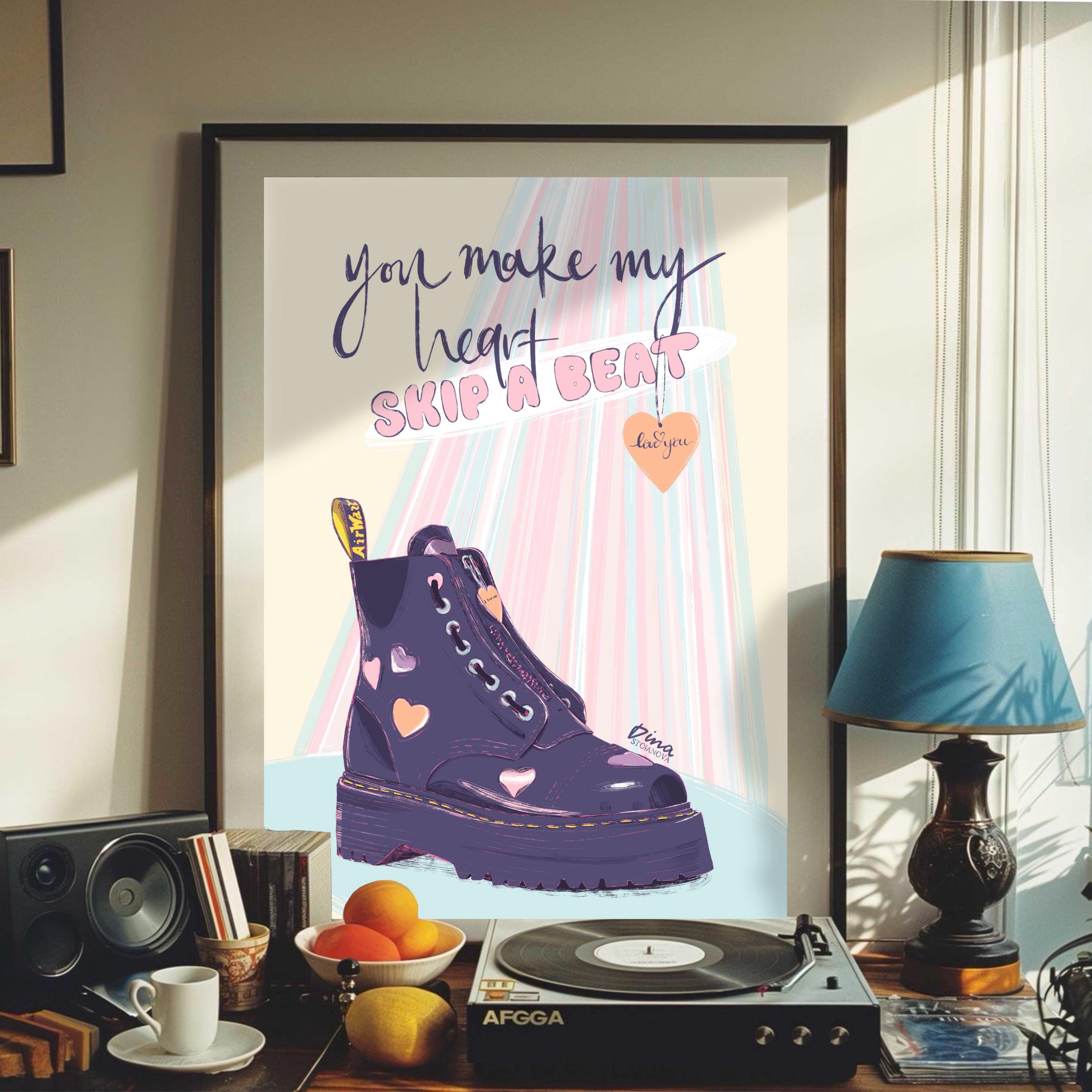 [Dr Martens] Poster 31560001 /追跡付 Dr Martens Poster - Etsy