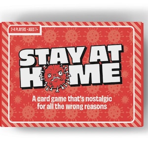 Das Stay at Home Spiel - Lustiges Kartenspiel