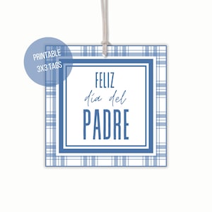 Afdrukbare cadeaukaartjes Spaans Vaderdag/Feliz Dia Del Padre