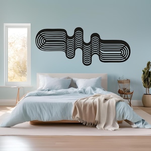 Large Metal Wall Art, Metal Line Art Wall, Metal Wall Art Abstract, Color Metal Wall Art, Gold Metal Wall Art, Metal Wall Sculpture Line Art