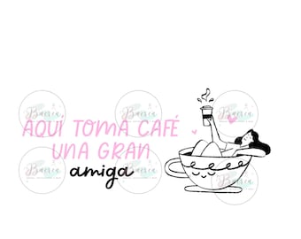 A great friend of mine has coffee here.