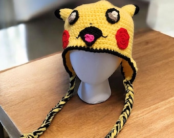 Pikachu Inspired Hat