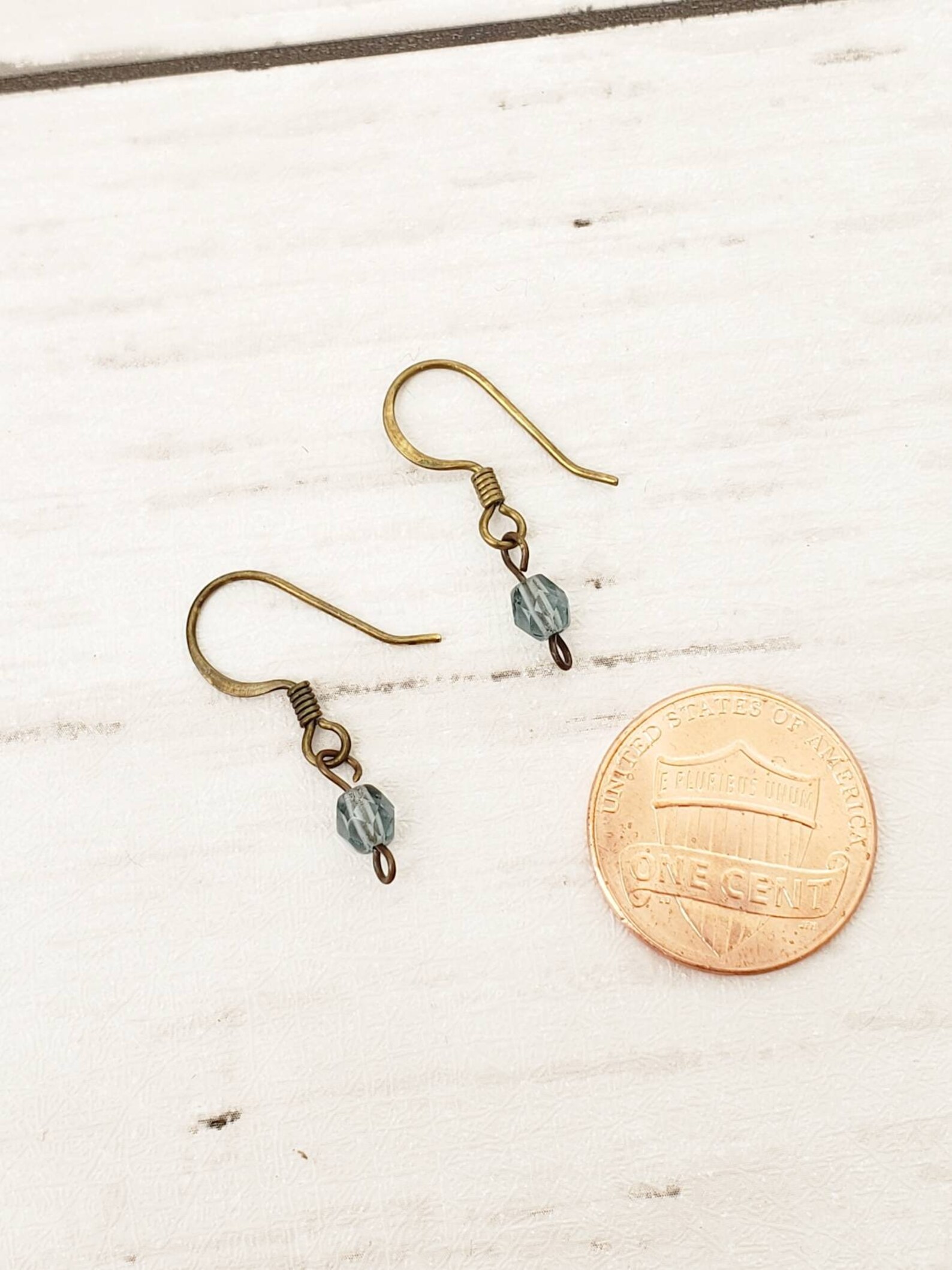 10 Pairs Fish Hook Earring Findings With Beads French Wire Etsy