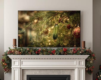 Finde die Gurke - TV Art, Samsung Frame TV, Apple TV, Roku, Amazon Fire Stick