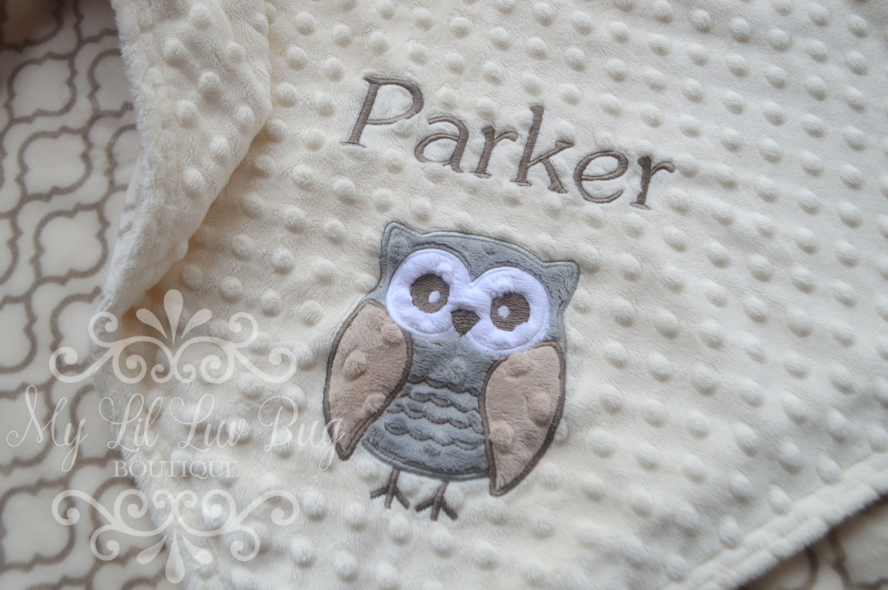 Personalized baby blanket owl baby blanket baby gifts Etsy