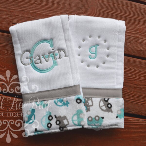 Diaper Burp Cloths Etsy