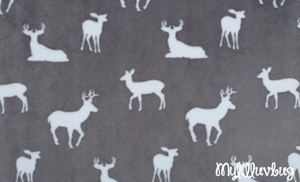Deer Baby Blanket Baby Blankets Personalized Baby Deer Etsy
