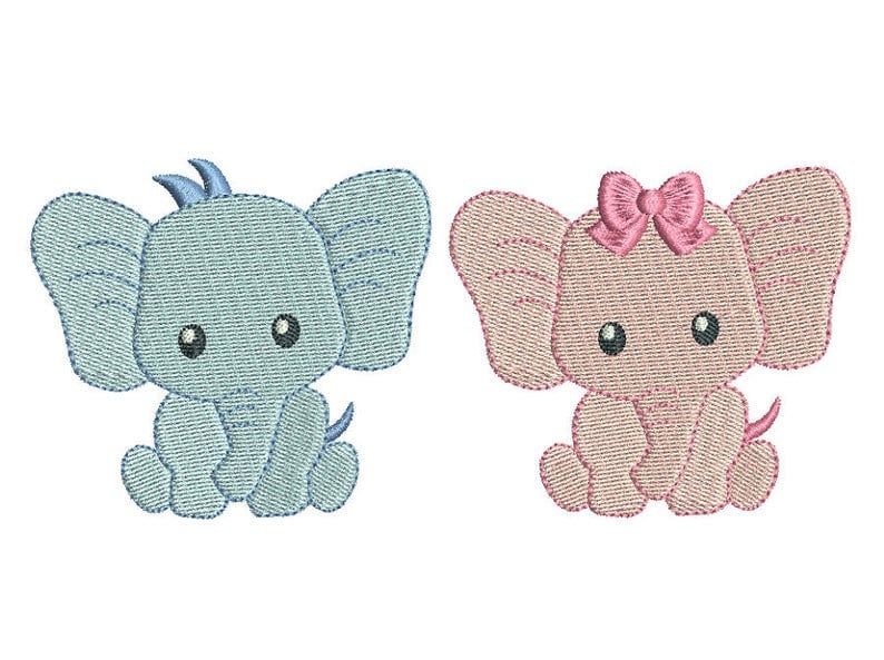 Personalized burp cloth set of two elephant bow prefold diaper burp cloths custom baby girl gift burp cloth embroidered jungle image 3