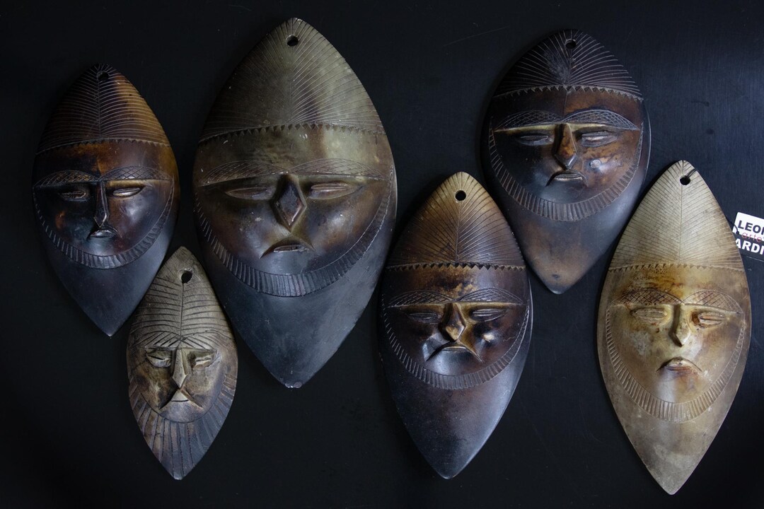 SET Hand-carved Soapstone Mask - Etsy