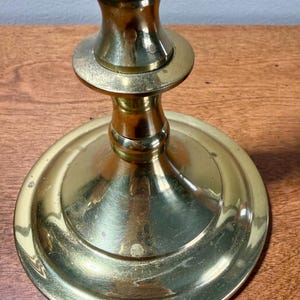 Your Choice- Vintage Brass Candlestick | Solid Brass Candle Holder | Classic Traditional Home Decor image 10