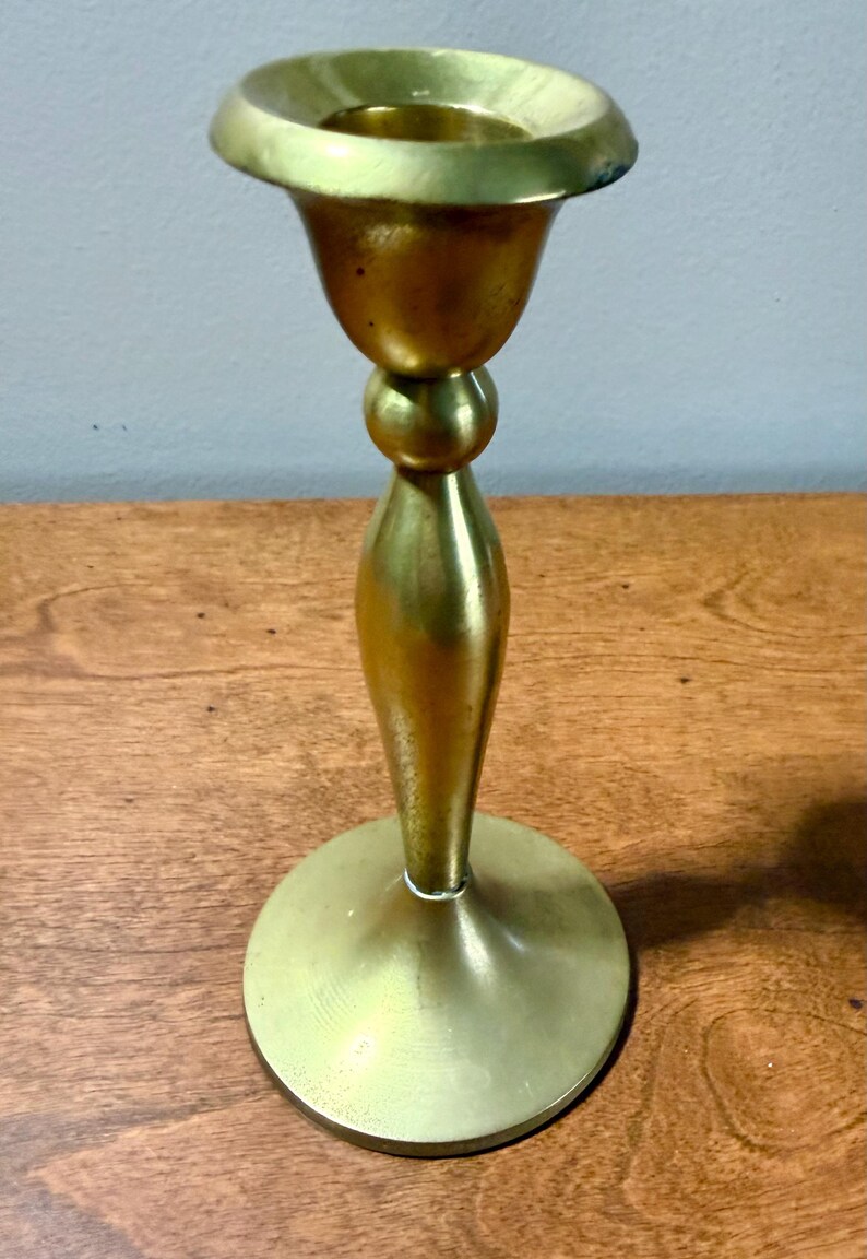 Your Choice- Vintage Brass Candlestick | Solid Brass Candle Holder | Classic Traditional Home Decor image 13
