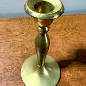 Your Choice- Vintage Brass Candlestick | Solid Brass Candle Holder | Classic Traditional Home Decor image 12