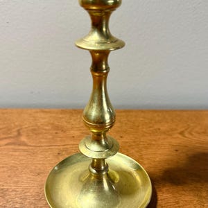 Your Choice- Vintage Brass Candlestick | Solid Brass Candle Holder | Classic Traditional Home Decor image 11