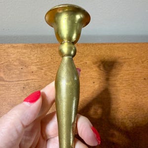 Your Choice- Vintage Brass Candlestick | Solid Brass Candle Holder | Classic Traditional Home Decor image 14