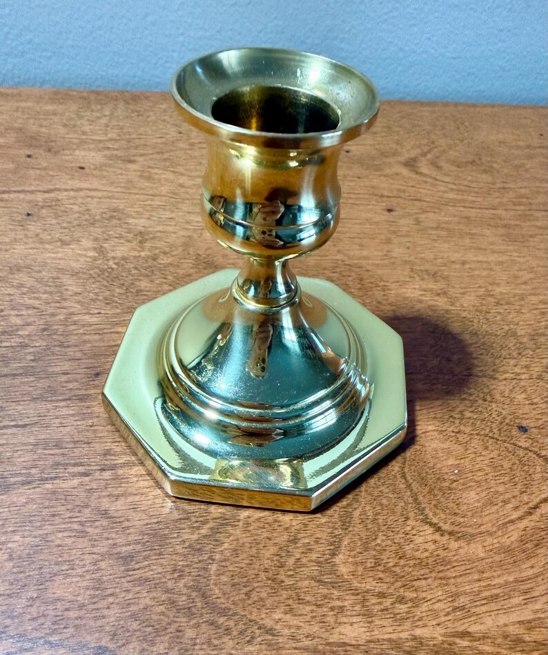 Your Choice- Vintage Brass Candlestick | Solid Brass Candle Holder | Classic Traditional Home Decor image 17