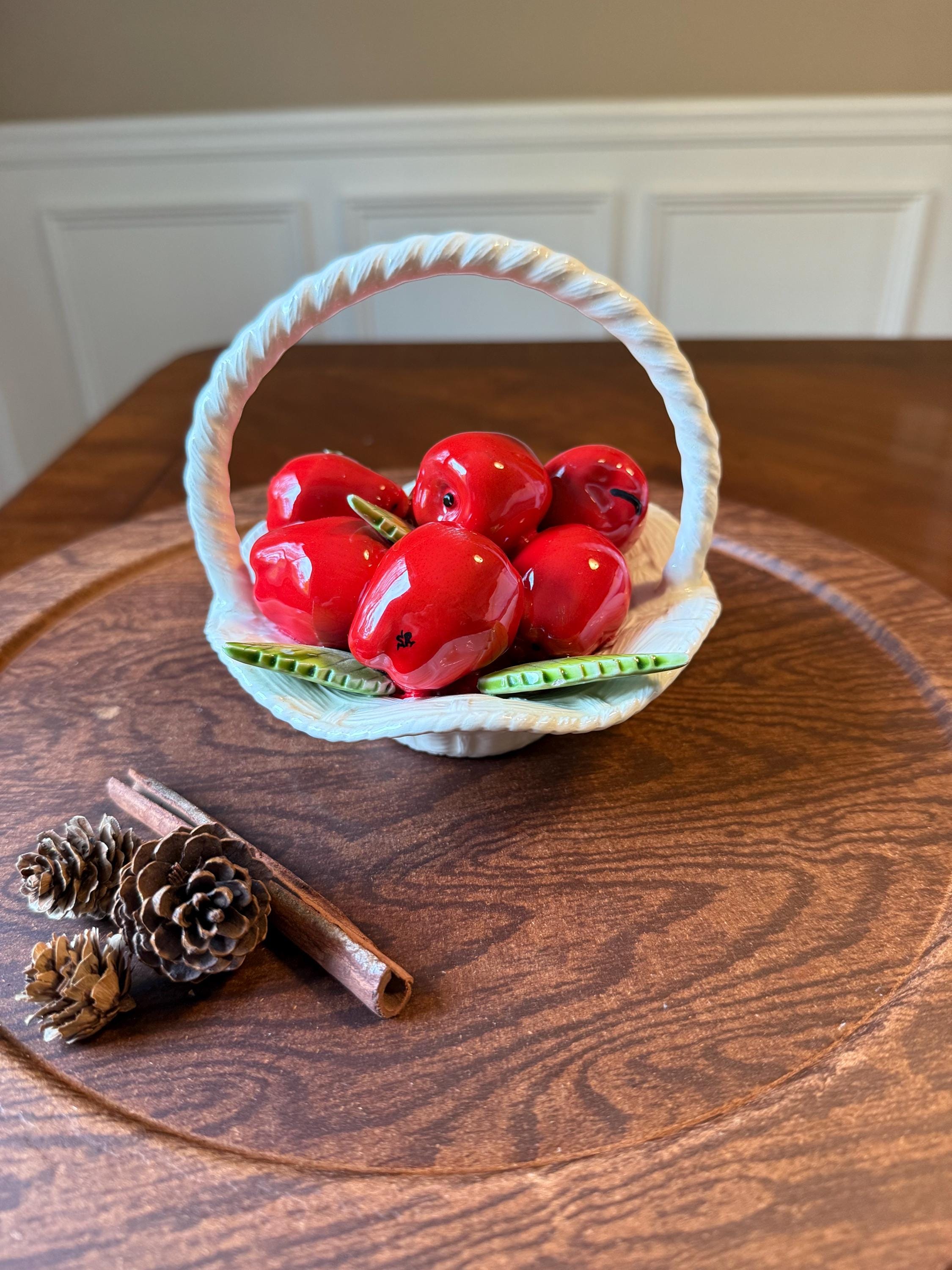 Capodimonte Fruit - Etsy