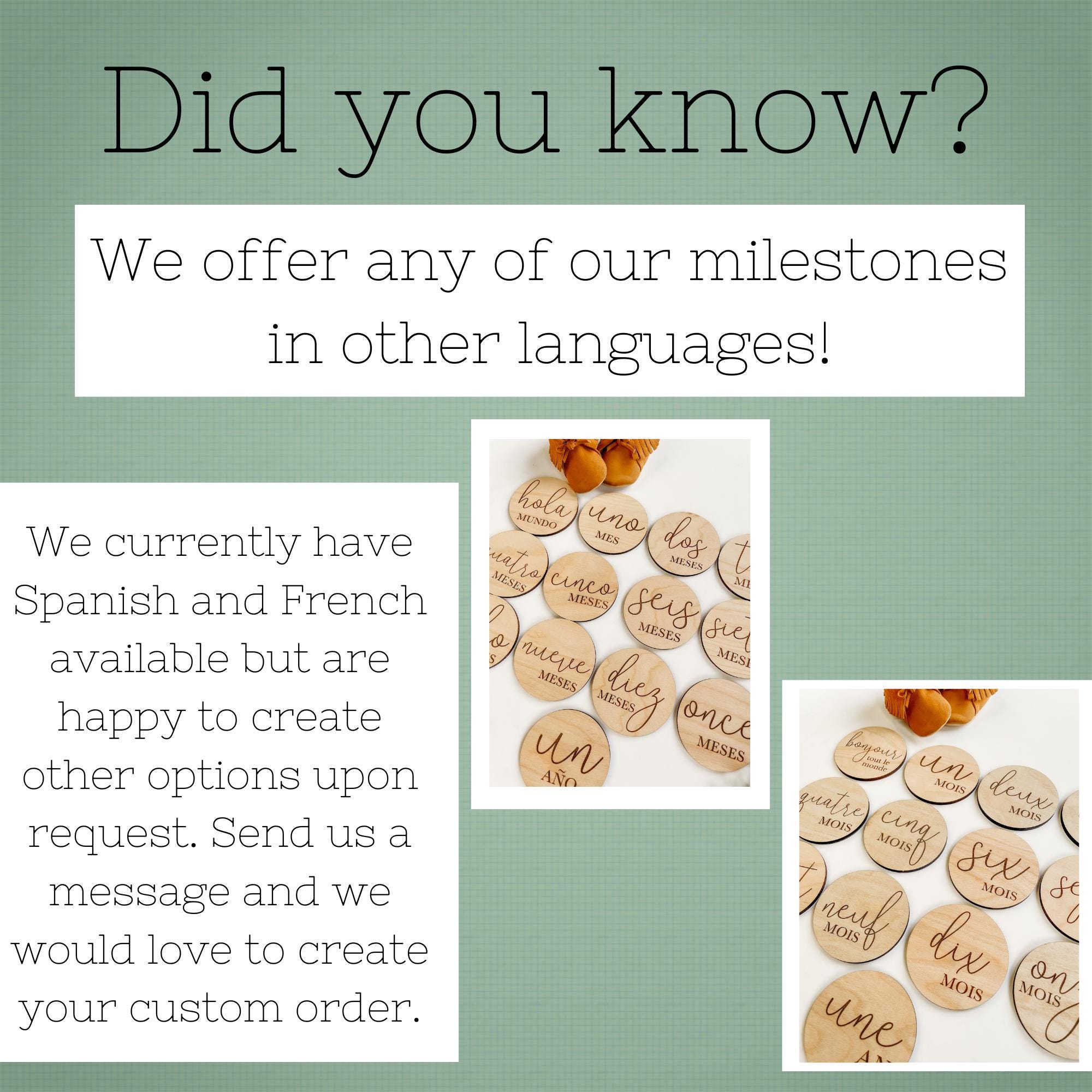 Monthly Baby Milestones SVG Set In Forest Theme, Wooden Rounds, Digital Cut File For Glowforge Laser, Gender Neutral Woodland PNW