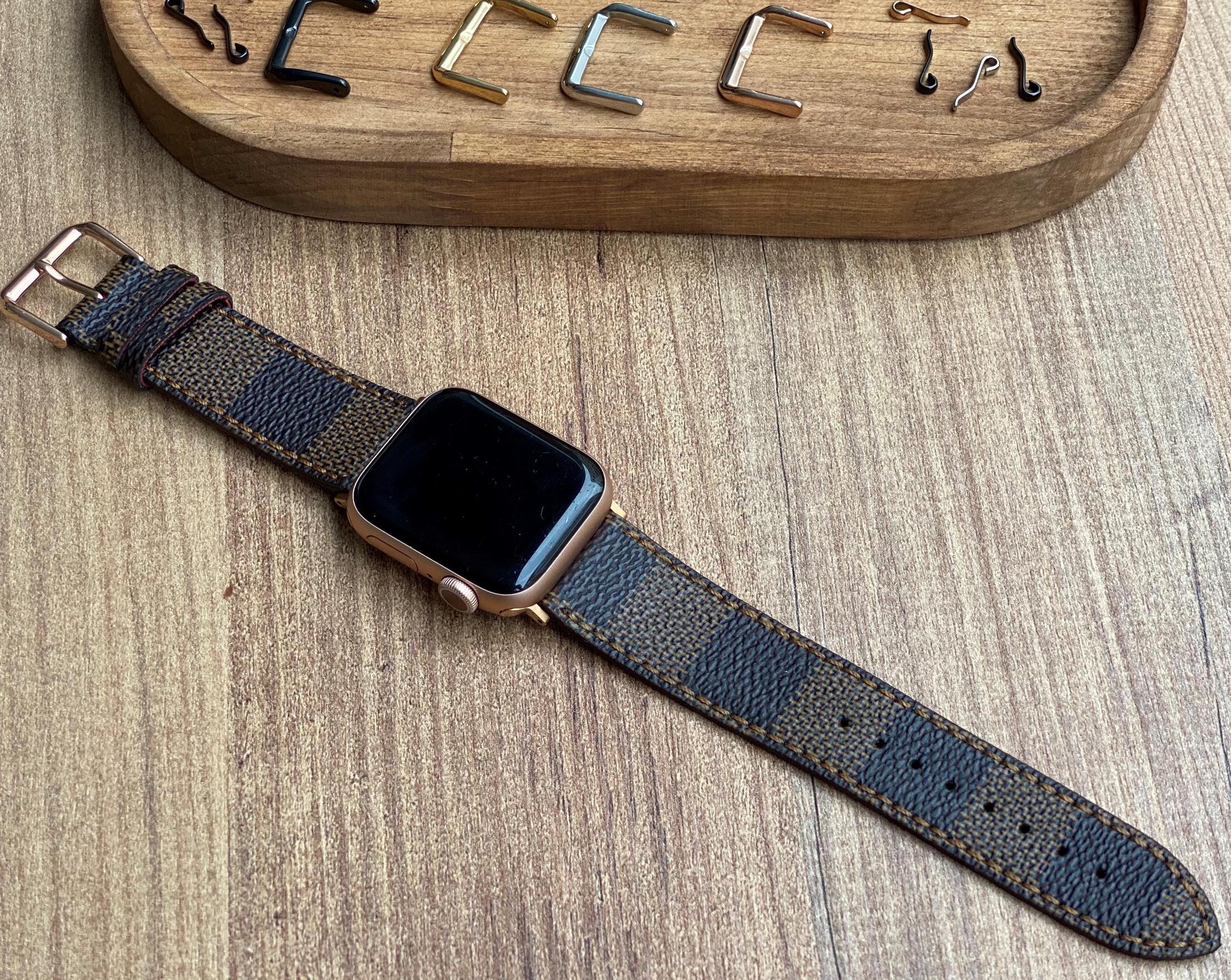 ルイヴィトン apple watch strap for Men Authentic Louis Vuitton Apple Watch Band - Etsy